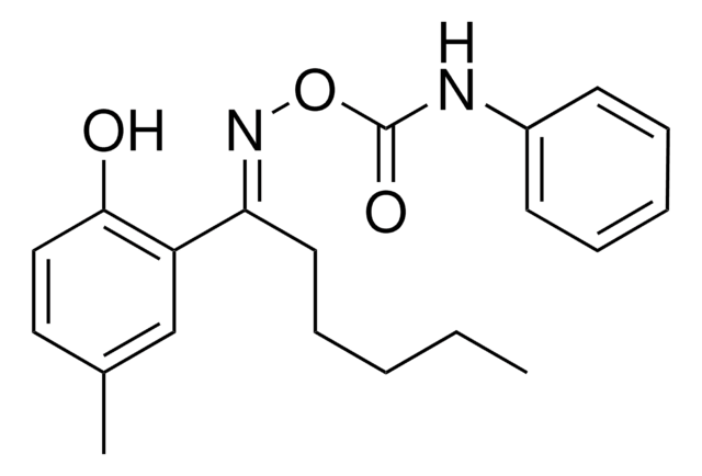 2-(N-((ANILINOCARBONYL)OXY)HEXANIMIDOYL)-1-HYDROXY-4-METHYLBENZENE AldrichCPR