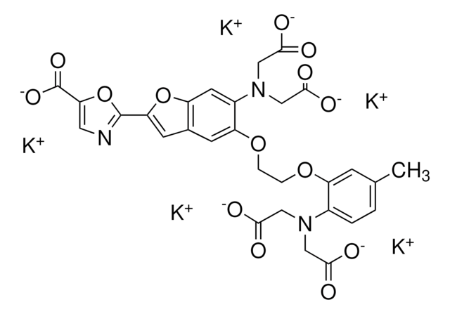 Fura 2 pentapotassium salt for fluorescence, &#8805;90% (HPLC)