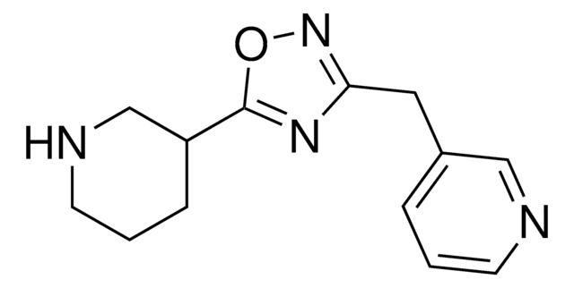 3-[3-(3-Pyridinylmethyl)-1,2,4-oxadiazol-5-yl]piperidine AldrichCPR