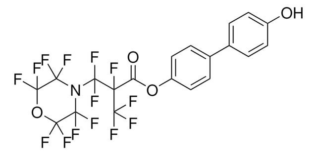 4'-HYDROXY[1,1'-BIPHENYL]-4-YL 2-[DIFLUORO(2,2,3,3,5,5,6,6-OCTAFLUORO-4-MORPHOLINYL)METHYL]-2,3,3,3-TETRAFLUOROPROPANOATE AldrichCPR