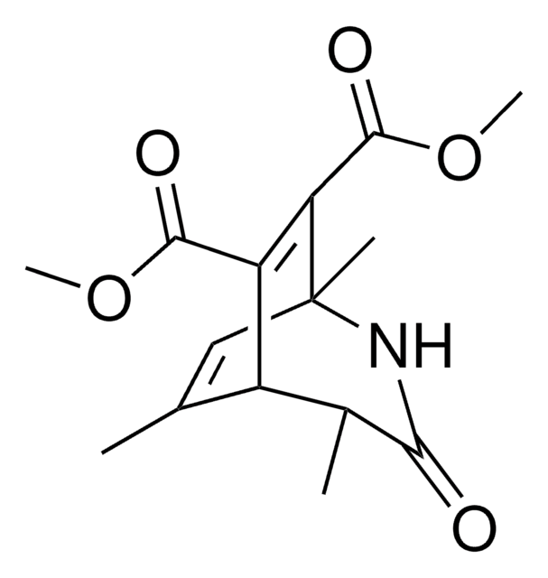 DIMETHYL 1,4,9-TRIMETHYL-3-OXO-2-AZABICYCLO[3.2.2]NONA-6,8-DIENE-6,7-DICARBOXYLATE AldrichCPR