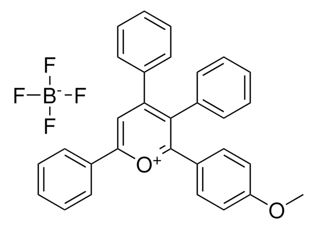 2-(4-METHOXY-PHENYL)-3,4,6-TRIPHENYL-PYRANYLIUM, TETRAFLUORO BORATE AldrichCPR