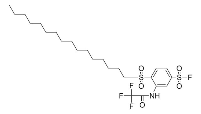 4-HEXADECYLSULFONYL-N-(TRIFLUOROACETYL)-METANILYL FLUORIDE AldrichCPR