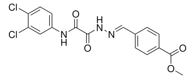 METHYL 4-(2-((3,4-DICHLOROANILINO)(OXO)ACETYL)CARBOHYDRAZONOYL)BENZOATE AldrichCPR