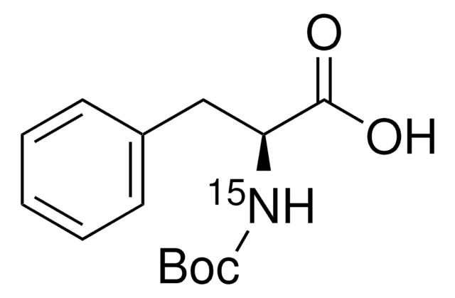 Boc-Phe-OH-15N &#8805;98 atom % 15N, &#8805;98% (CP)