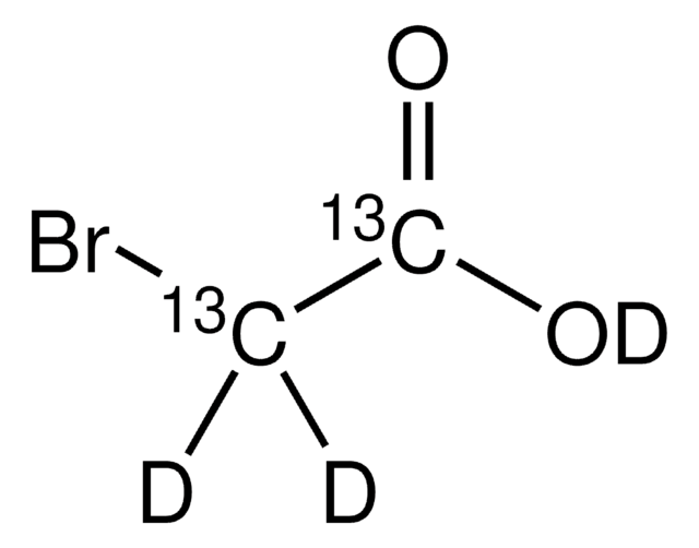 溴乙酸-13C2,d3 98 atom % D, 99 atom % 13C