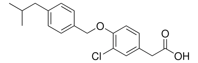 (3-CHLORO-4-((4-ISOBUTYLBENZYL)OXY)PHENYL)ACETIC ACID AldrichCPR