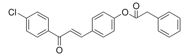 PHENYL-ACETIC ACID 4-(3-(4-CHLORO-PHENYL)-3-OXO-PROPENYL)-PHENYL ESTER AldrichCPR