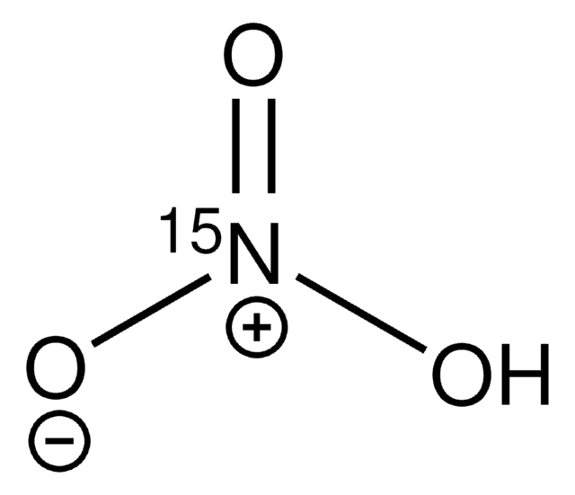 硝基-15N 酸 溶液 ~10&#160;N in H2O, 98 atom % 15N