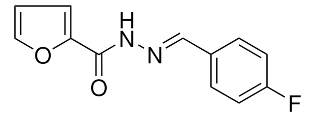 FURAN-2-CARBOXYLIC ACID (4-FLUORO-BENZYLIDENE)-HYDRAZIDE AldrichCPR