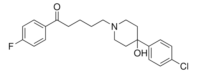 5-(4-(4-CL-PHENYL)-4-HYDROXY-PIPERIDIN-1-YL)-1-(4-FLUORO-PHENYL)-PENTAN-1-ONE AldrichCPR