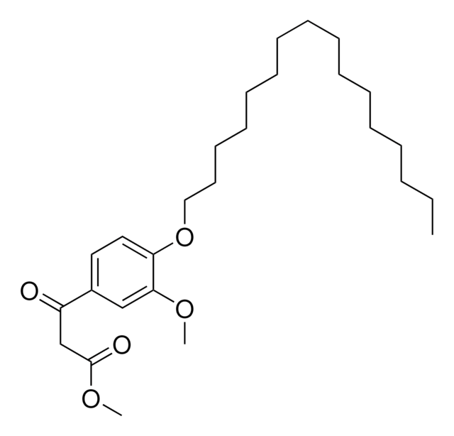 METHYL 2-(4-HEXADECYLOXY-3-METHOXYBENZOYL)ACETATE AldrichCPR
