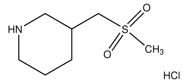 3-[(Methylsulfonyl)methyl]piperidine hydrochloride AldrichCPR