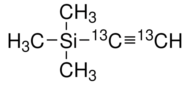 (三甲基硅烷基)乙炔-13C2 99 atom % 13C, 95% (CP)