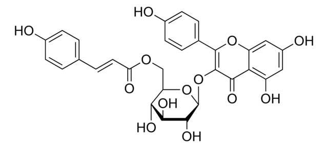 山奈酚香豆酰基葡萄吡喃糖甙 phyproof&#174; Reference Substance