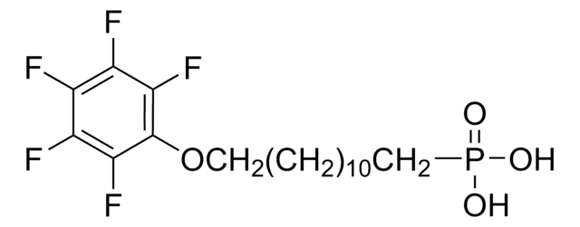 12-Pentafluorophenoxydodecylphosphonic acid 99% (GC)