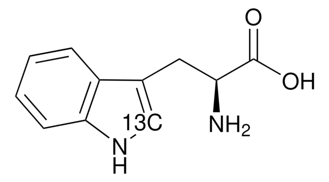L-Tryptophan-(indole ring-2-13C) 98 atom % 13C, 96% (CP)