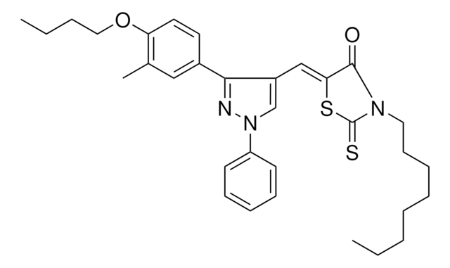 (5Z)-5-{[3-(4-BUTOXY-3-METHYLPHENYL)-1-PHENYL-1H-PYRAZOL-4-YL]METHYLENE}-3-OCTYL-2-THIOXO-1,3-THIAZOLIDIN-4-ONE AldrichCPR