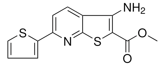 METHYL 3-AMINO-6-(2-THIENYL)THIENO(2,3-B)PYRIDINE-2-CARBOXYLATE AldrichCPR