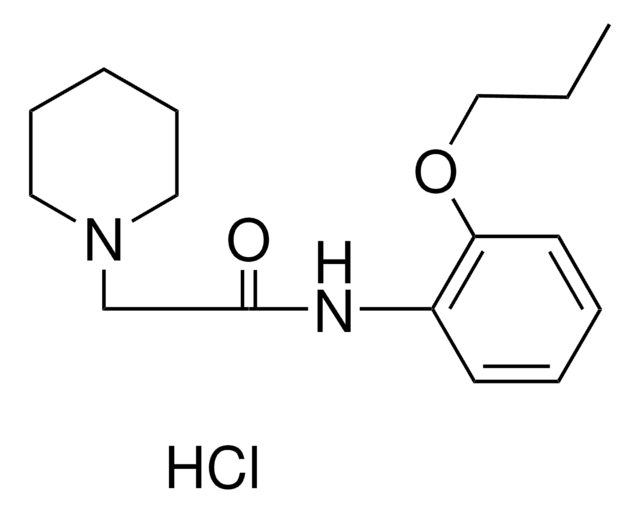 2'-PROPOXY-1-PIPERIDINEACETANILIDE HYDROCHLORIDE AldrichCPR