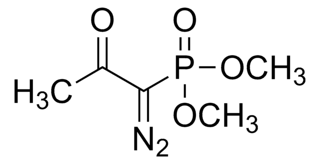 （1-重氮-2-氧代丙基）膦酸二甲酯 溶液 ~10% in acetonitrile (H-NMR), &#8805;96% (HPLC)