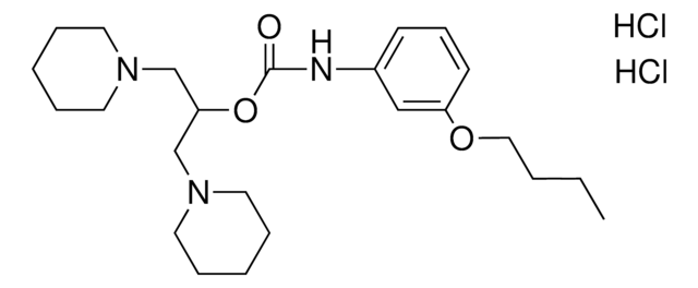 (3-BUTOXY-PH)-CARBAMIC ACID 2-PIPERIDIN-1-YL-1-PIPERIDIN-1-YL-ME-ET ESTER, HCL AldrichCPR