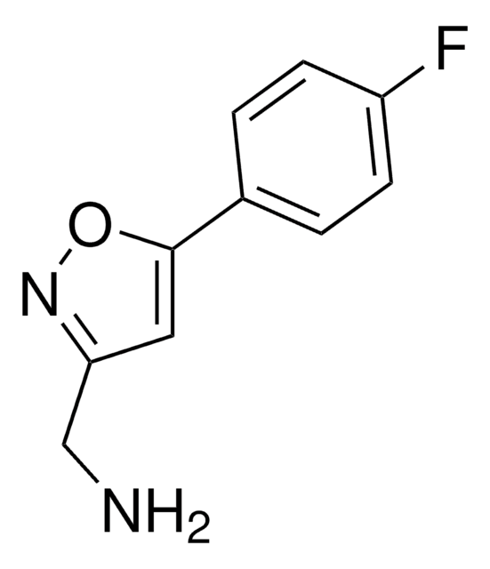[5-(4-FLUOROPHENYL)-3-ISOXAZOLYL]METHANAMINE AldrichCPR