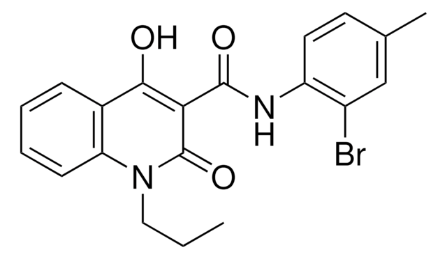 N-(2-BR-4-METHYLPHENYL)-4-HO-2-OXO-1-PROPYL-1,2-DIHYDRO-3-QUINOLINECARBOXAMIDE AldrichCPR