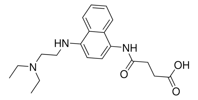 4-[(4-{[2-(Diethylamino)ethyl]amino}-1-naphthyl)amino]-4-oxobutanoic acid AldrichCPR