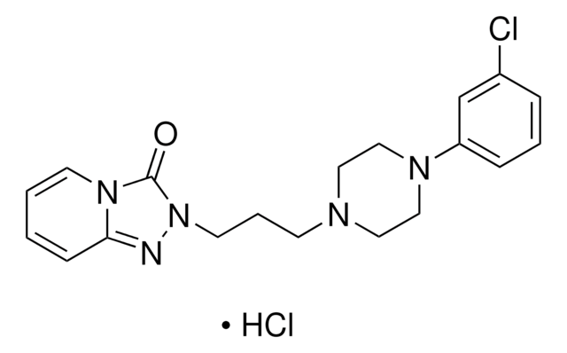 曲唑酮 盐酸盐 &#8805;99% (HPLC), powder