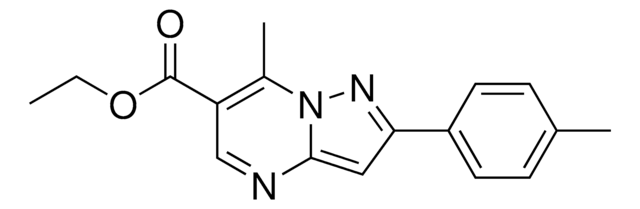 Ethyl 7-methyl-2-p-tolylpyrazolo[1,5-a]pyrimidine-6-carboxylate AldrichCPR