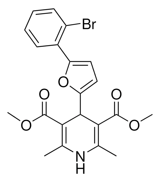 DIMETHYL 4-(5-(2-BROMOPHENYL)-2-FURYL)-2,6-DIMETHYL-1,4-DIHYDRO-3,5-PYRIDINEDICARBOXYLATE AldrichCPR