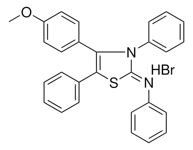 N-(4-(4-METHOXYPHENYL)-3,5-DIPHENYL-1,3-THIAZOL-2(3H)-YLIDENE)ANILINE HBR AldrichCPR