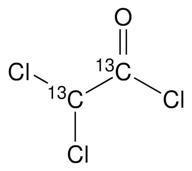 Dichloroacetyl chloride-13C2 99 atom % 13C, 97% (CP)