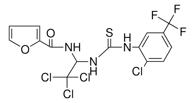 FURAN-CARBOXYLIC ACID (2,2,2-TRI-CL-1-(3-(CL-TRI-F-ME-PH)-THIOUREIDO)-ET)-AMIDE AldrichCPR