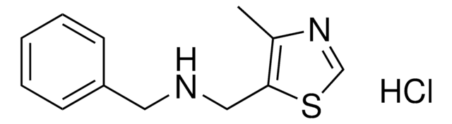 N-Benzyl-1-(4-methylthiazol-5-yl)methanamine hydrochloride AldrichCPR