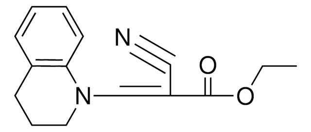 2-CYANO-3-(3,4-DIHYDRO-2H-QUINOLIN-1-YL)-ACRYLIC ACID ETHYL ESTER AldrichCPR