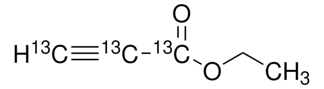 Ethyl propiolate-13C3 99 atom % 13C, 97% (CP)