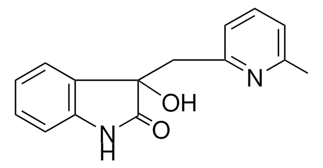 3-HYDROXY-3-(6-METHYL-2-PYRIDYLMETHYL)-2-INDOLINONE AldrichCPR