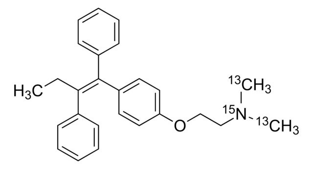 Tamoxifen-(N,N-dimethyl-13C2)-15N 99 atom % 13C, 99 atom % 15N, 99% (CP)