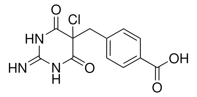 4-((5-CHLORO-2-IMINO-4,6-DIOXOHEXAHYDRO-5-PYRIMIDINYL)METHYL)BENZOIC ACID AldrichCPR