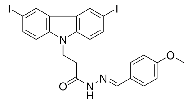 3-(3,6-DIIODO-9H-CARBAZOL-9-YL)-N'-(4-METHOXYBENZYLIDENE)PROPANOHYDRAZIDE AldrichCPR
