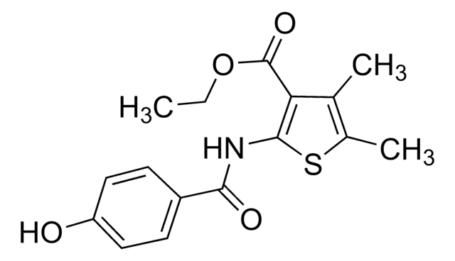Ethyl 2-[(4-hydroxybenzoyl)amino]-4,5-dimethyl-3-thiophenecarboxylate AldrichCPR