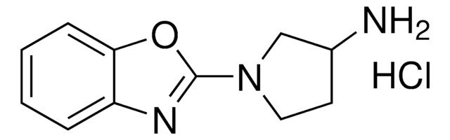 1-(Benzo[d]oxazol-2-yl)pyrrolidin-3-amine hydrochloride AldrichCPR