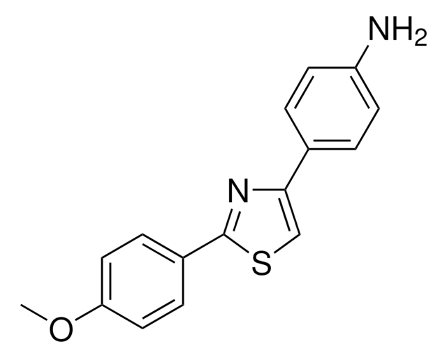 4-(2-(4-METHOXYPHENYL)-1,3-THIAZOL-4-YL)PHENYLAMINE AldrichCPR