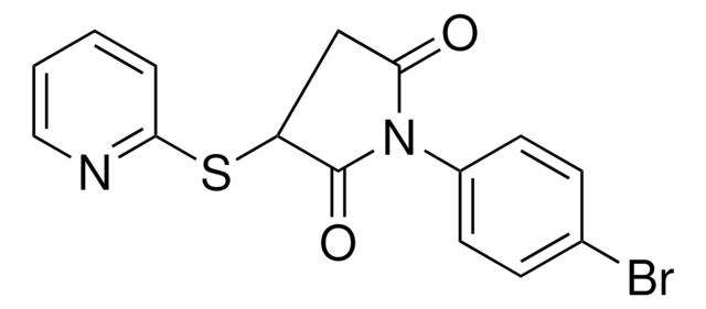 1-(4-BROMO-PHENYL)-3-(PYRIDIN-2-YLSULFANYL)-PYRROLIDINE-2,5-DIONE AldrichCPR