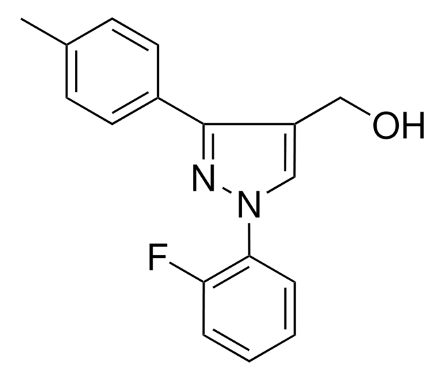 (1-(2-FLUOROPHENYL)-3-(4-METHYLPHENYL)-1H-PYRAZOL-4-YL)METHANOL AldrichCPR