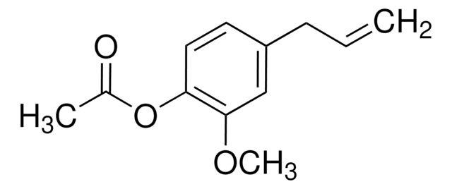 Acetyleugenol certified reference material, TraceCERT&#174;, Manufactured by: Sigma-Aldrich Production GmbH, Switzerland
