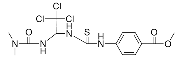 4-(3-(2,2,2-TRICHLORO-1-(DIMETHYL-UREIDO)-ET)-THIOUREIDO)-BENZOIC ACID ME ESTER AldrichCPR