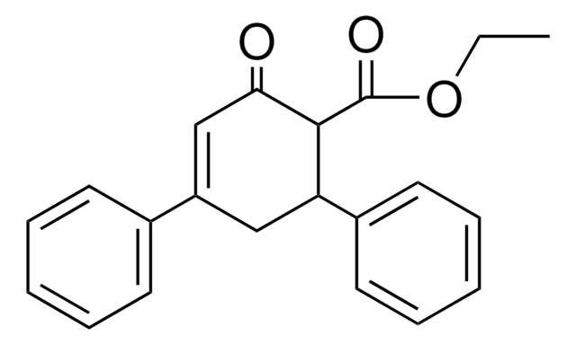 2-OXO-4,6-DIPHENYL-CYCLOHEX-3-ENECARBOXYLIC ACID ETHYL ESTER AldrichCPR